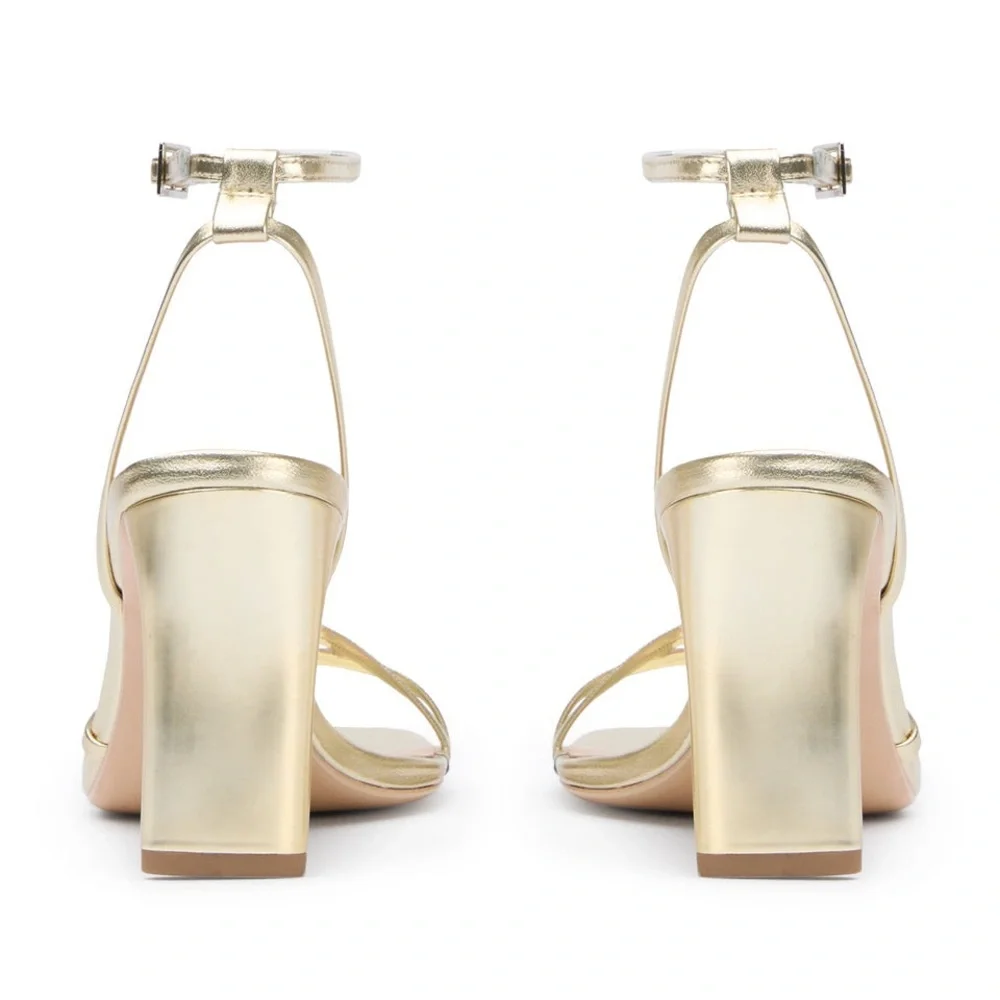 Tony Bianco Corso Gold Nappa Metallic